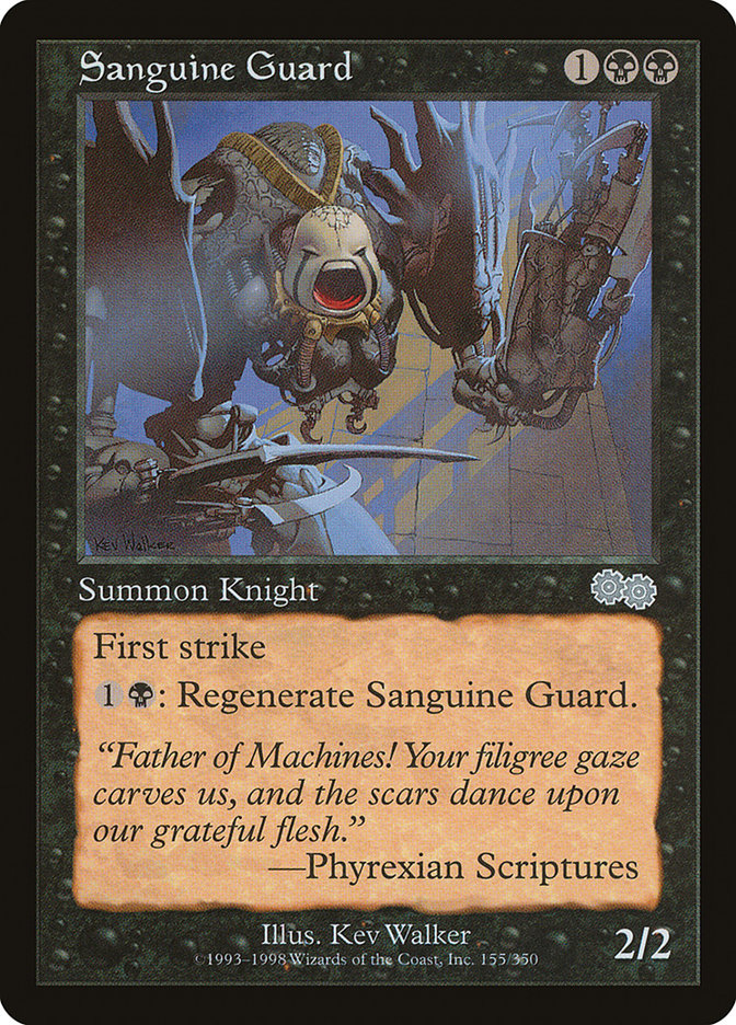 Sanguine Guard [Urza's Saga] | Nerdhalla Games