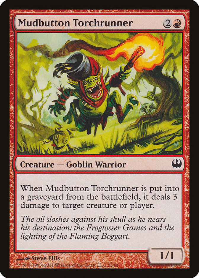 Mudbutton Torchrunner [Duel Decks: Knights vs. Dragons] | Nerdhalla Games