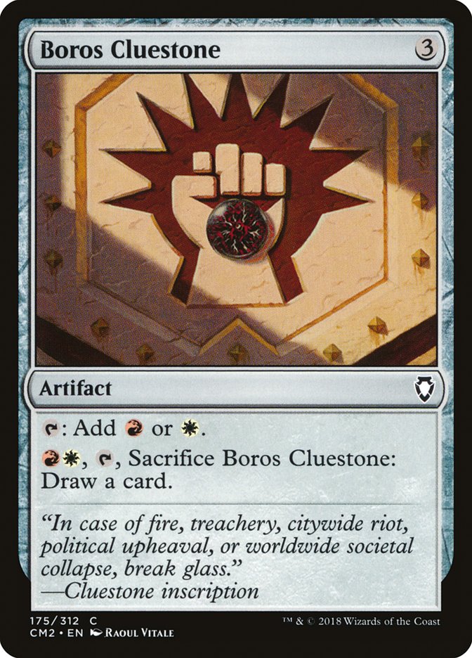 Boros Cluestone [Commander Anthology Volume II] | Nerdhalla Games