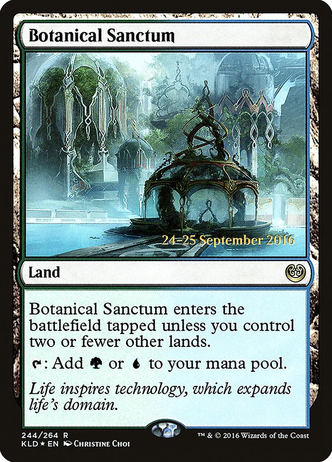 Botanical Sanctum  [Kaladesh Prerelease Promos] | Nerdhalla Games