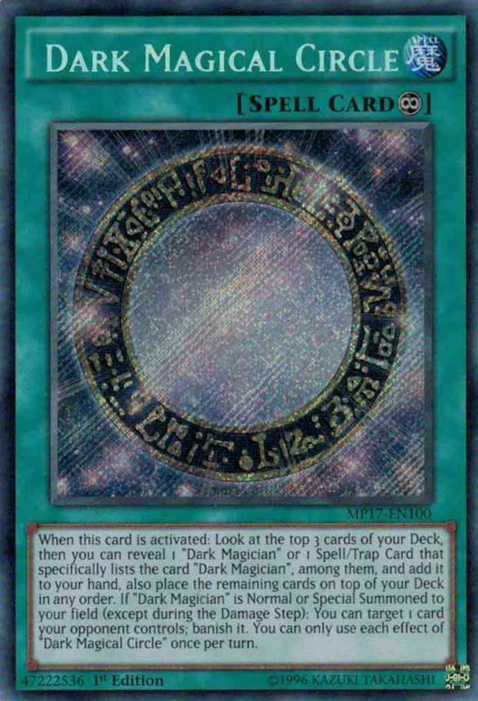 Dark Magical Circle [MP17-EN100] Secret Rare | Nerdhalla Games