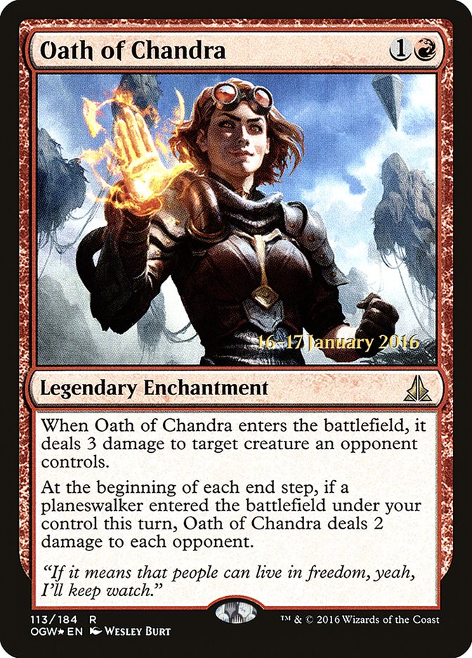 Oath of Chandra [Oath of the Gatewatch Prerelease Promos] | Nerdhalla Games