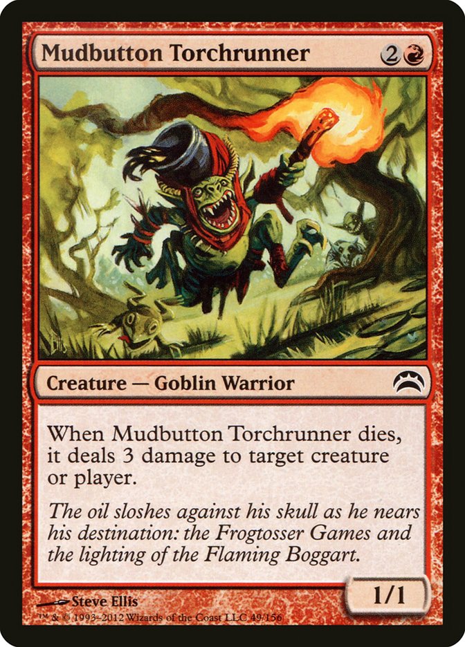 Mudbutton Torchrunner [Planechase 2012] | Nerdhalla Games