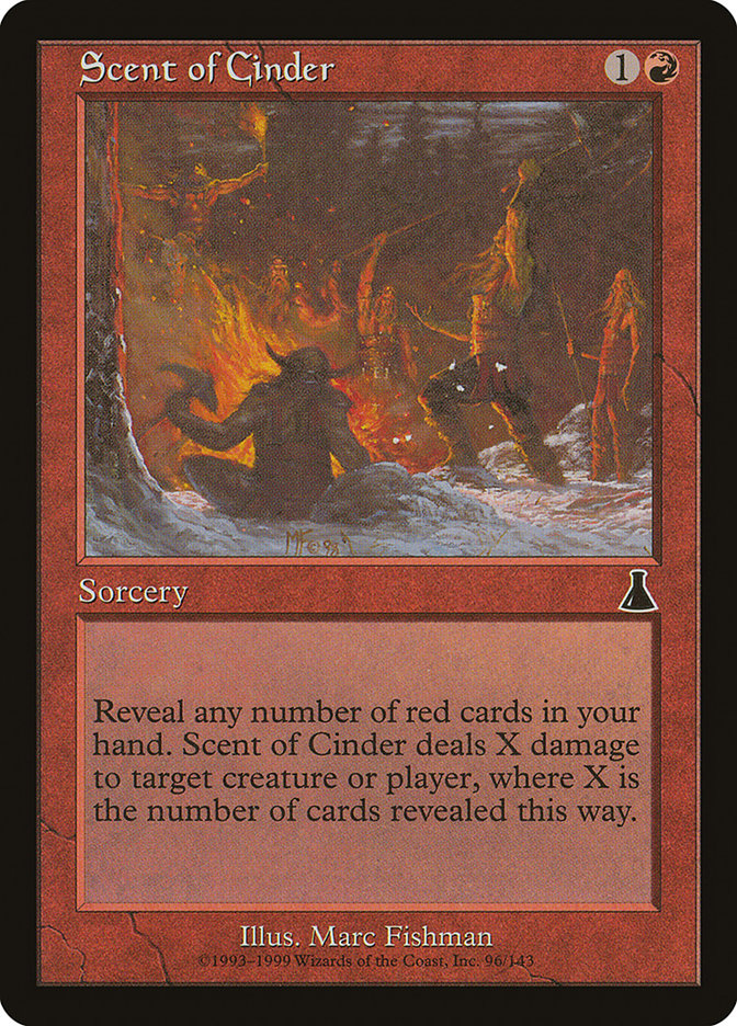 Scent of Cinder [Urza's Destiny] | Nerdhalla Games