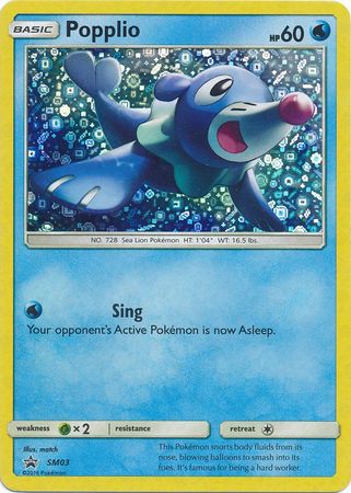 Popplio (SM03) (General Mills Promo) [Sun & Moon: Black Star Promos] | Nerdhalla Games