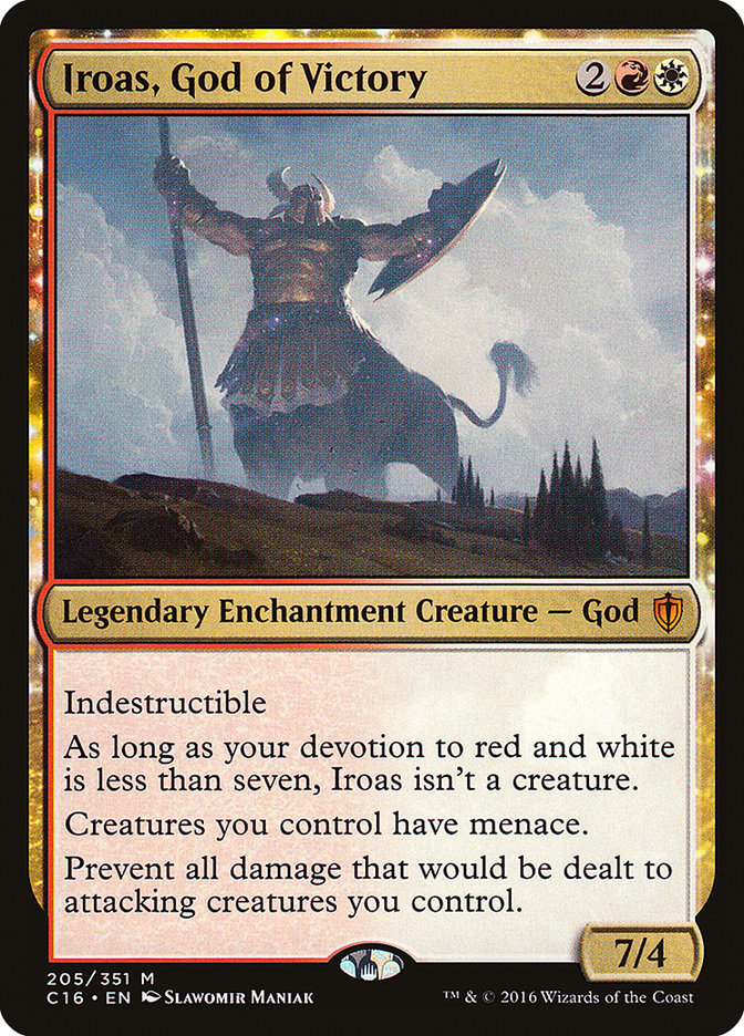 Iroas, God of Victory [Commander 2016] | Nerdhalla Games