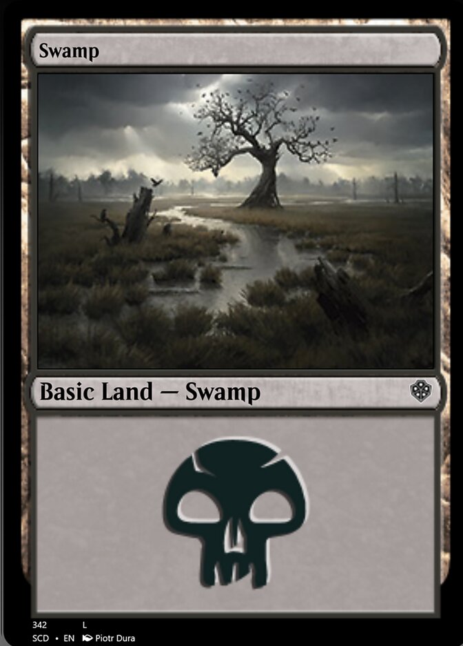 Swamp (342) [Starter Commander Decks] | Nerdhalla Games