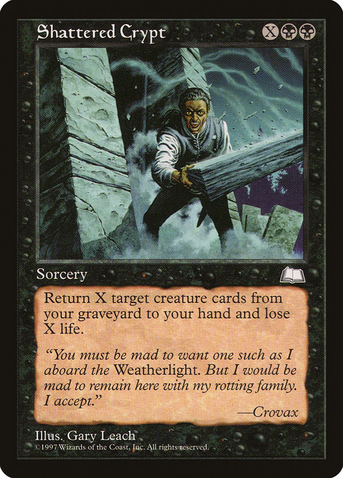 Shattered Crypt [Weatherlight] | Nerdhalla Games