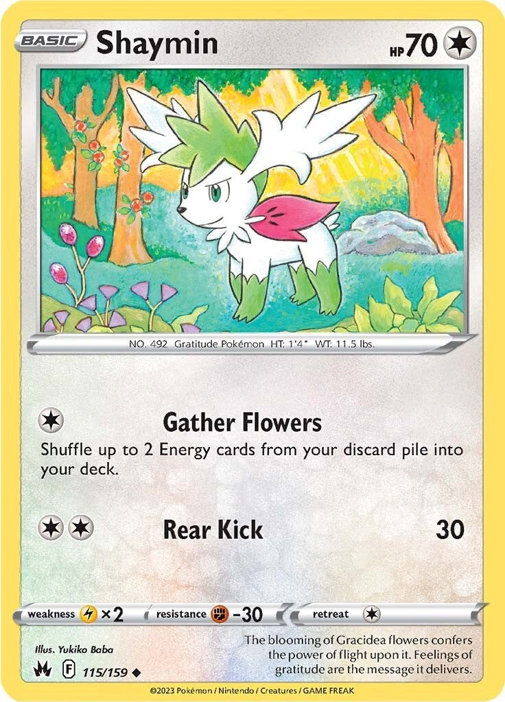 Shaymin (115/159) [Sword & Shield: Crown Zenith] | Nerdhalla Games