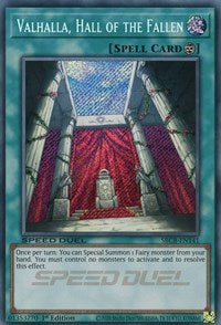 Valhalla, Hall of the Fallen (Secret) [SBCB-EN141] Secret Rare | Nerdhalla Games