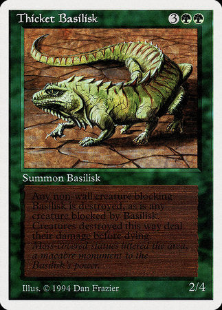 Thicket Basilisk [Summer Magic / Edgar] | Nerdhalla Games