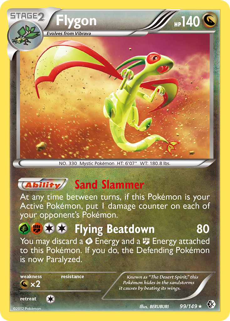 Flygon (99/149) [Black & White: Boundaries Crossed] | Nerdhalla Games