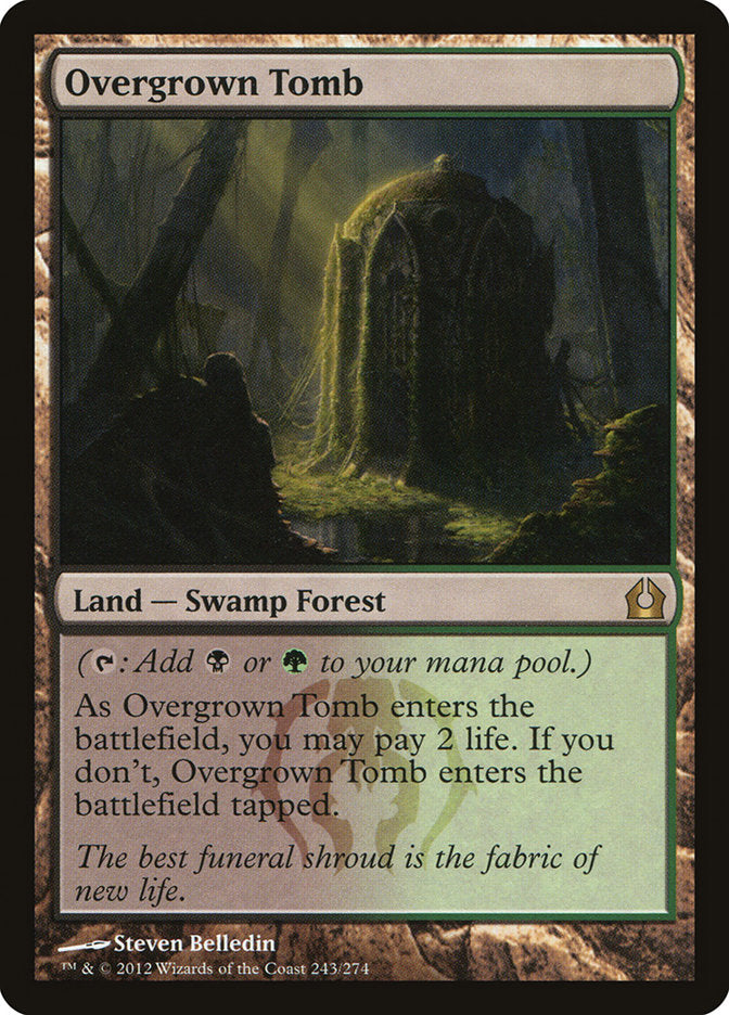 Overgrown Tomb [Return to Ravnica] | Nerdhalla Games