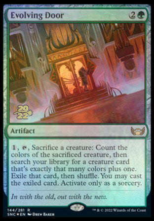 Evolving Door [Streets of New Capenna Prerelease Promos] | Nerdhalla Games