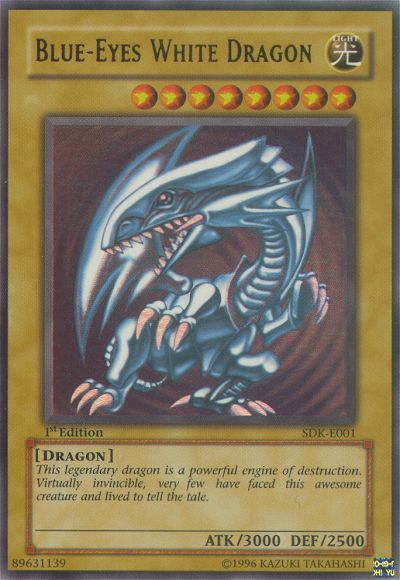 Blue-Eyes White Dragon [SDK-E001] Ultra Rare | Nerdhalla Games