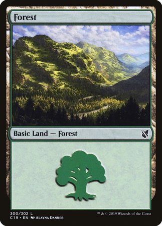 Forest (300) [Commander 2019] | Nerdhalla Games