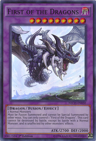 First of the Dragons [NECH-EN050] Super Rare | Nerdhalla Games