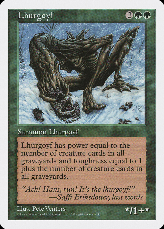 Lhurgoyf [Fifth Edition] | Nerdhalla Games