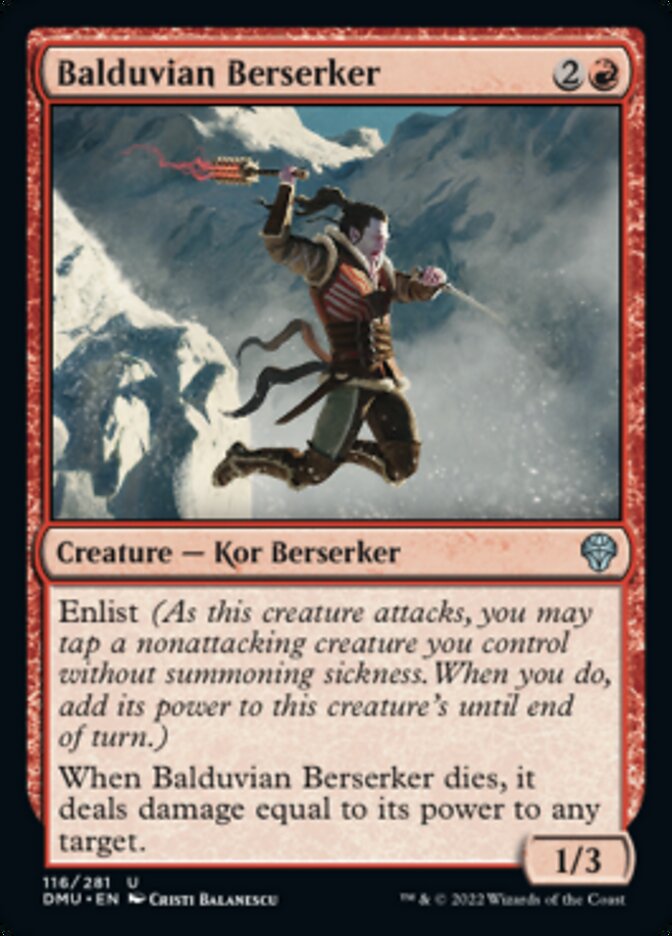 Balduvian Berserker [Dominaria United] | Nerdhalla Games