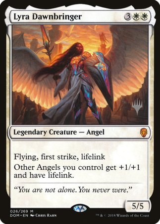 Lyra Dawnbringer [Dominaria Promos] | Nerdhalla Games