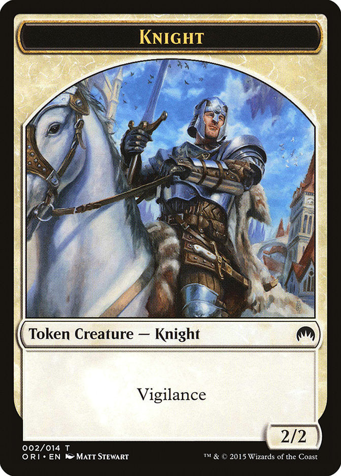 Knight [Magic Origins Tokens] | Nerdhalla Games