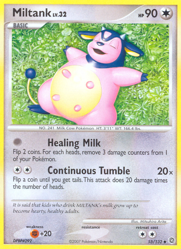 Miltank (55/132) [Diamond & Pearl: Secret Wonders] | Nerdhalla Games