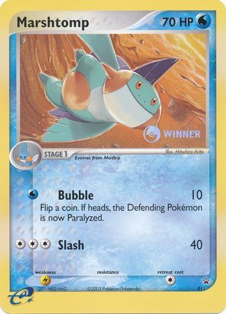 Marshtomp (011) (Jumbo Card) [Nintendo: Black Star Promos] | Nerdhalla Games