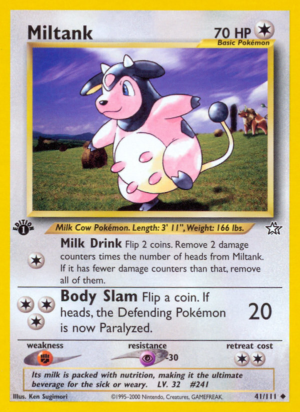 Miltank (41/111) [Neo Genesis 1st Edition] | Nerdhalla Games