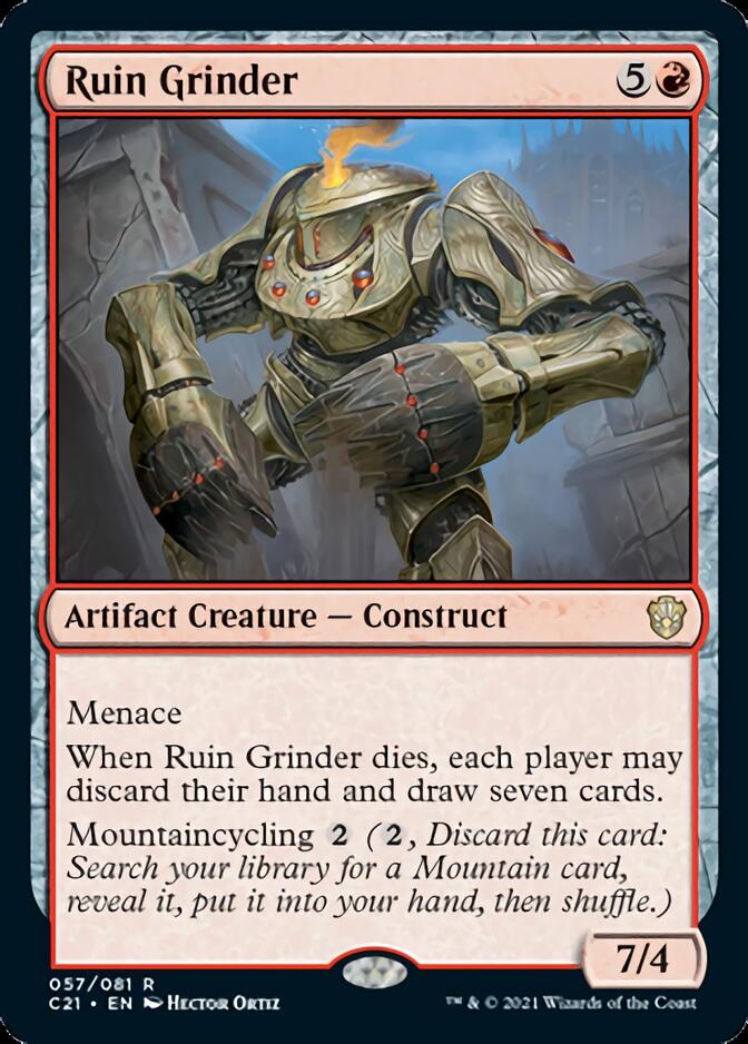 Ruin Grinder [Commander 2021] | Nerdhalla Games