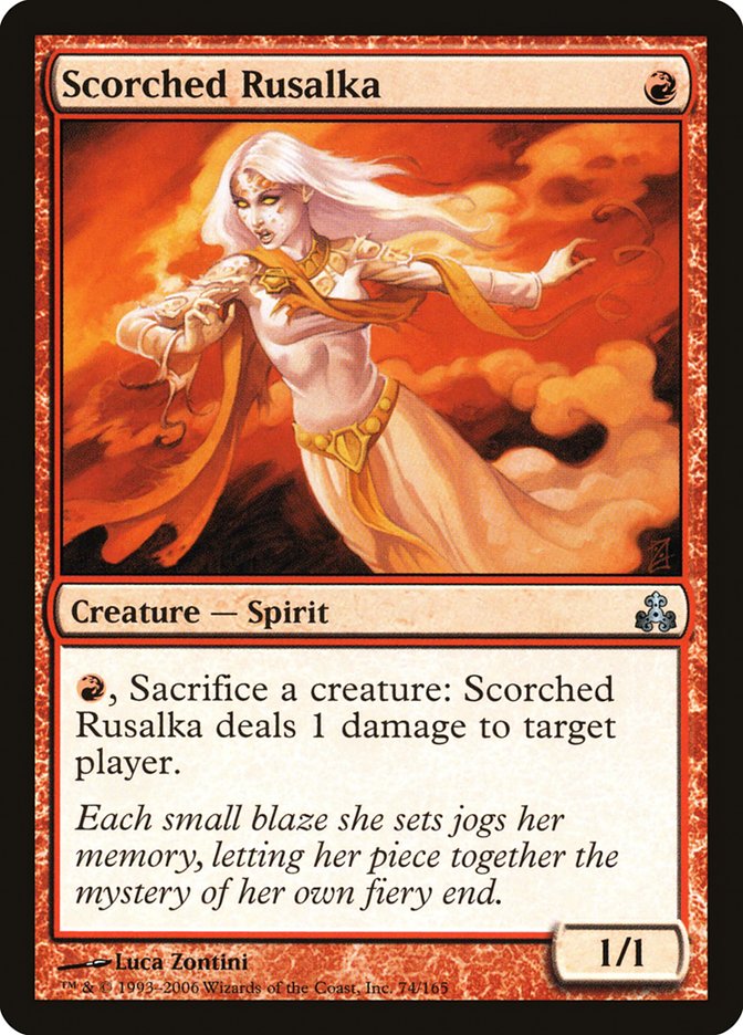 Scorched Rusalka [Guildpact] | Nerdhalla Games