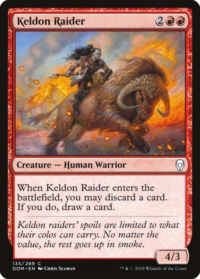 Keldon Raider [Dominaria] | Nerdhalla Games