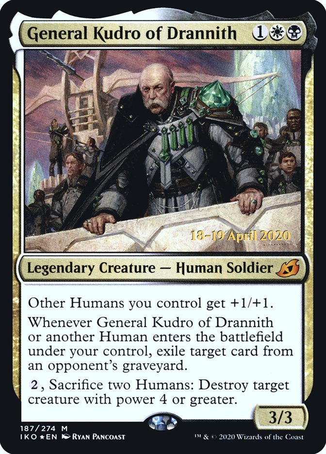 General Kudro of Drannith  [Ikoria: Lair of Behemoths Prerelease Promos] | Nerdhalla Games