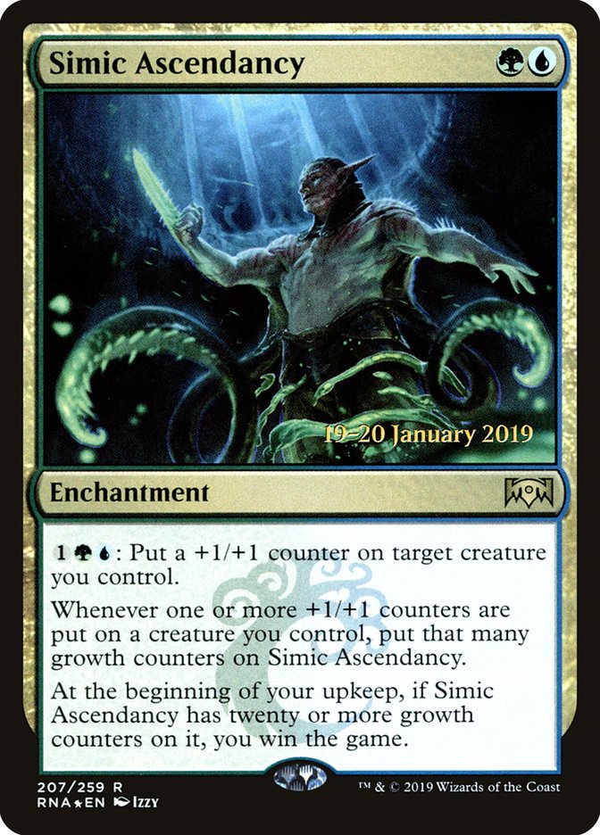 Simic Ascendancy [Ravnica Allegiance Prerelease Promos] | Nerdhalla Games