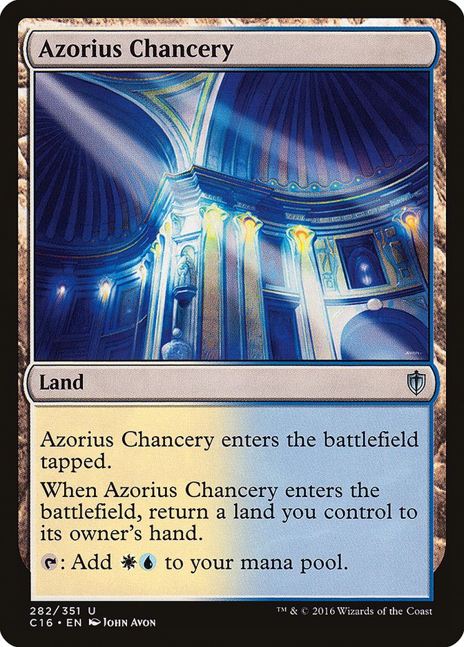 Azorius Chancery [Commander 2016] | Nerdhalla Games