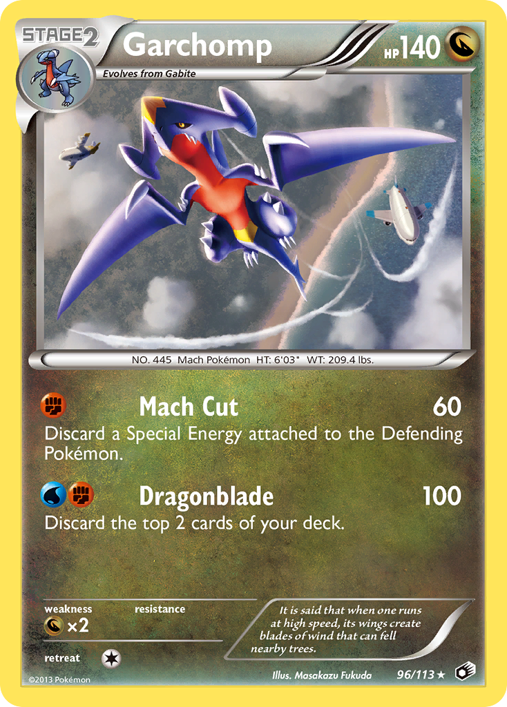 Garchomp (96/113) [Black & White: Legendary Treasures] | Nerdhalla Games