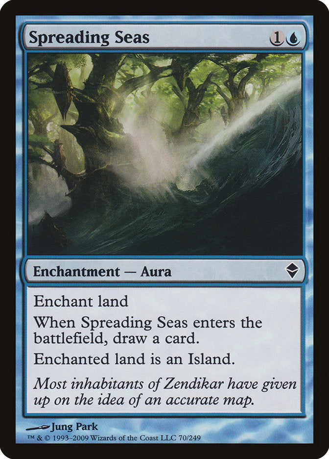 Spreading Seas [Zendikar] | Nerdhalla Games