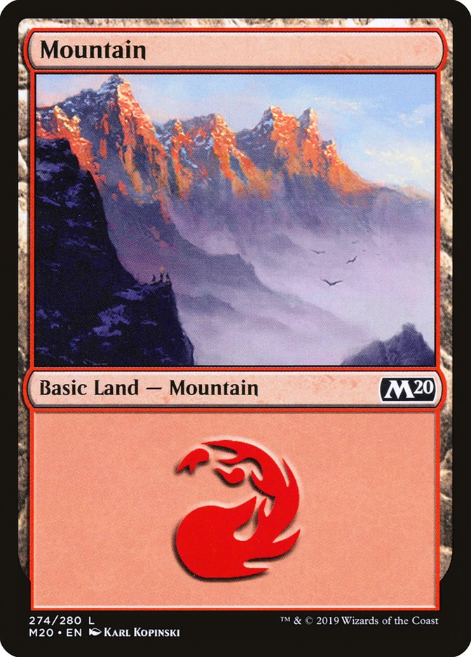 Mountain (#274) [Core Set 2020] | Nerdhalla Games