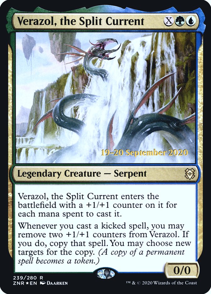 Verazol, the Split Current  [Zendikar Rising Prerelease Promos] | Nerdhalla Games