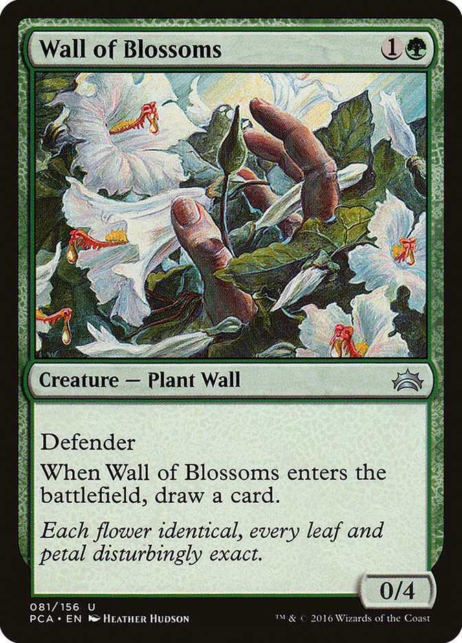 Wall of Blossoms [Planechase Anthology] | Nerdhalla Games