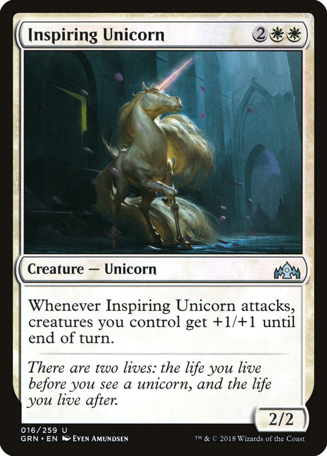 Inspiring Unicorn [Guilds of Ravnica] | Nerdhalla Games