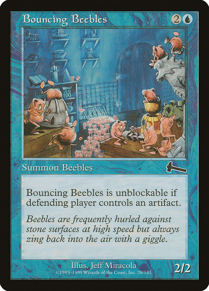 Bouncing Beebles [Urza's Legacy] | Nerdhalla Games