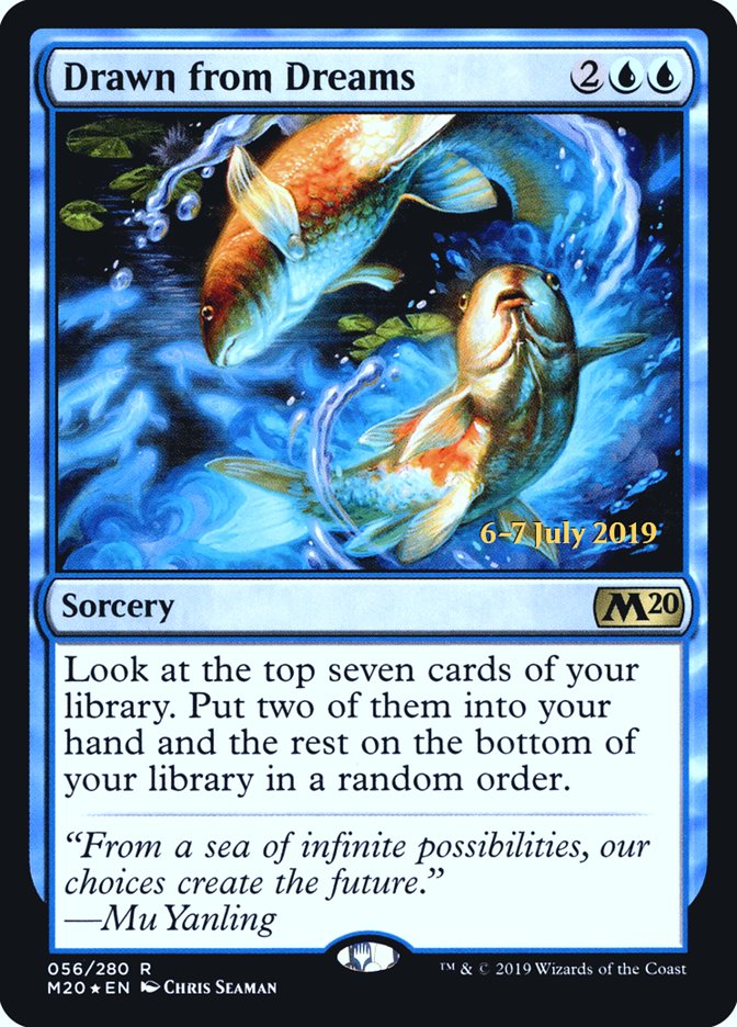 Drawn from Dreams  [Core Set 2020 Prerelease Promos] | Nerdhalla Games