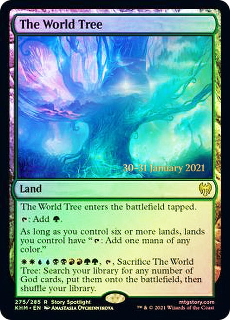 The World Tree  [Kaldheim Prerelease Promos] | Nerdhalla Games