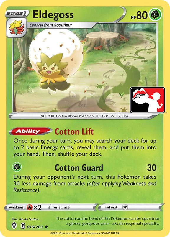 Eldegoss (016/203) [Prize Pack Series One] | Nerdhalla Games