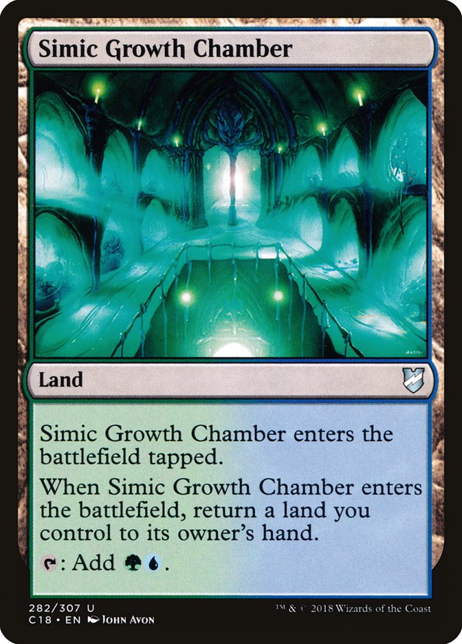 Simic Growth Chamber [Commander 2018] | Nerdhalla Games