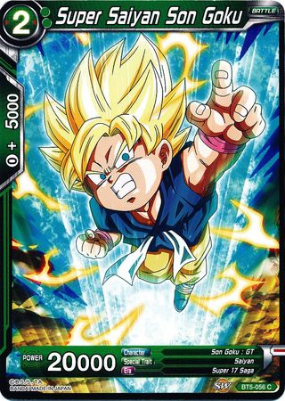 Super Saiyan Son Goku (Green) (BT5-056) [Miraculous Revival] | Nerdhalla Games