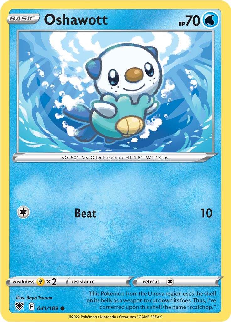 Oshawott (041/189) [Sword & Shield: Astral Radiance] | Nerdhalla Games