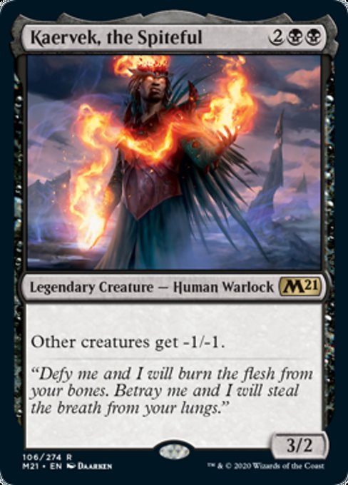 Kaervek, the Spiteful [Core Set 2021] | Nerdhalla Games