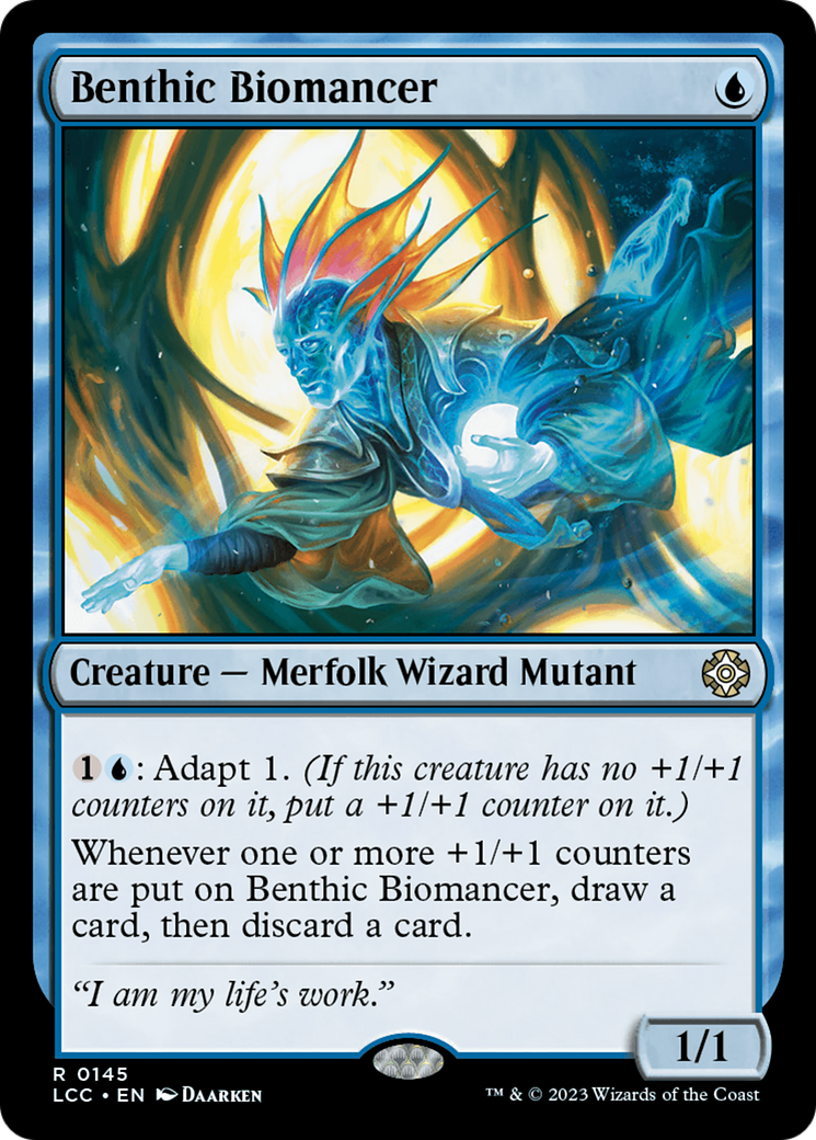 Benthic Biomancer [The Lost Caverns of Ixalan Commander] | Nerdhalla Games