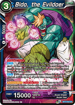 Bido, the Evildoer (Uncommon) [BT13-052] | Nerdhalla Games